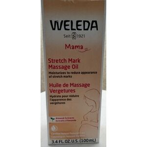 Weleda Mama Stretch Mark Massage Oil 3.4oz Natural Pregnancy Body Care 100ml
